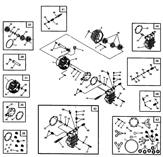 sears/craftsman model 580768030 pump breakdown